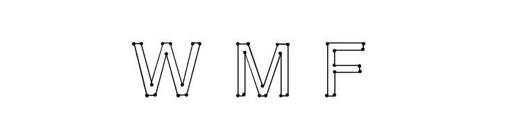 RELIERLESPOINTS  Free Fonts Download