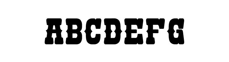 Nandaka Western  Free Fonts Download