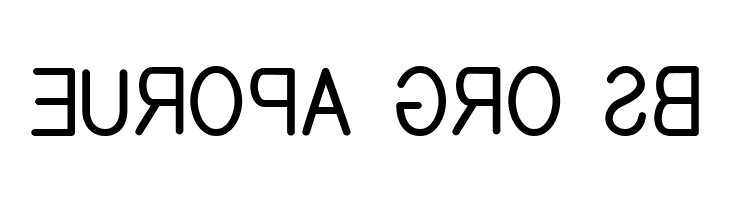 EFITYPE REVERSE Regular  Free Fonts Download