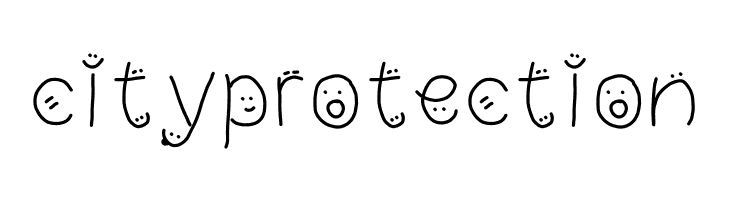 drawn faces on my letters  Free Fonts Download