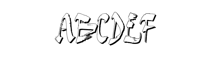 Dark Horse Shadow  Free Fonts Download