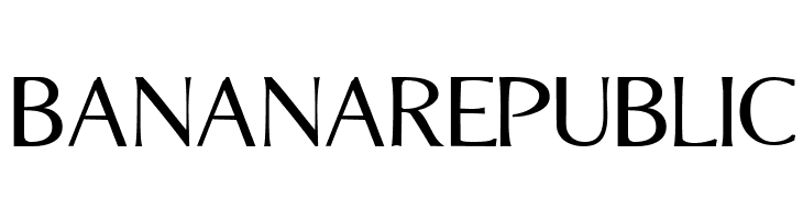 BANANAREPUBLIC Bordini [Unregistered] Font
