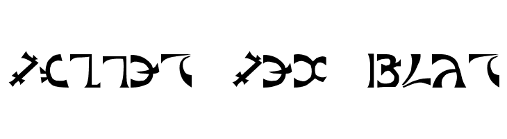 Schuelers-Enochian  Free Fonts Download