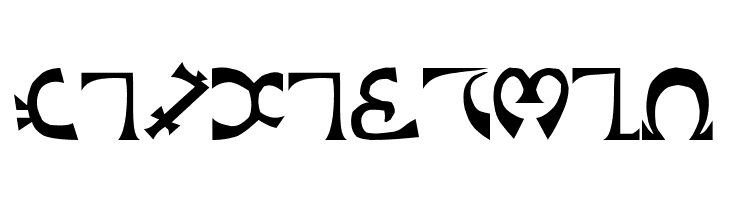 Schuelers-Enochian  Free Fonts Download