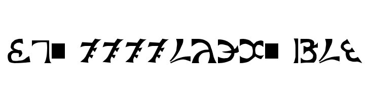 Schuelers-Enochian  Free Fonts Download