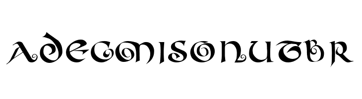 CoiledUncial  Free Fonts Download