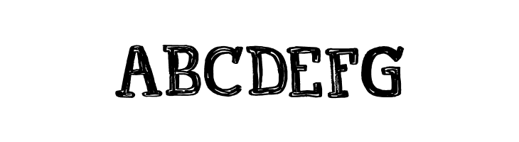 Printout DEMO Regular  Free Fonts Download