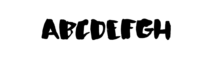 ABCDEFGH Treppenwitz DEMO Regular Font