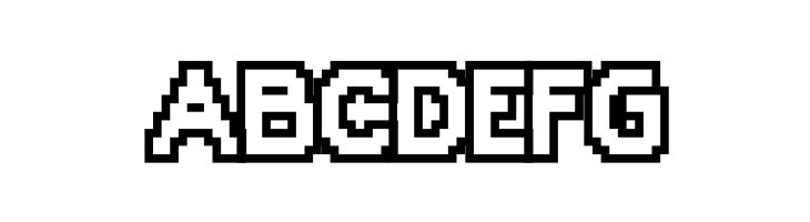 ChunkyDunkOutlin  Free Fonts Download