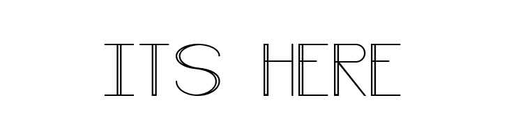 Line style Bold  Free Fonts Download