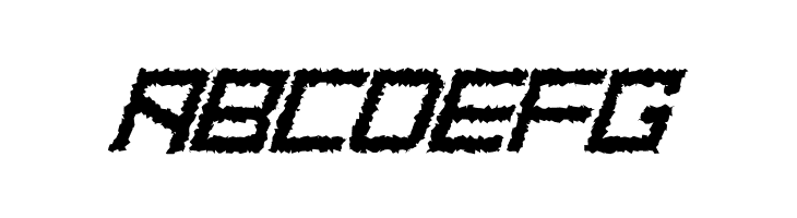 HBM Ridge Distorted  Free Fonts Download