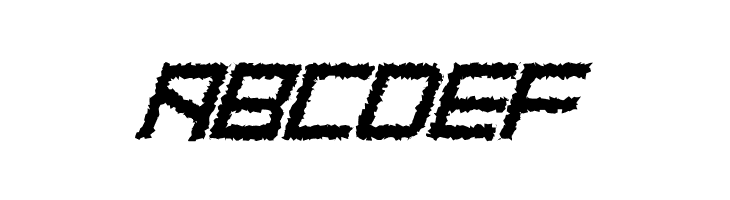 HBM Ridge Distorted  Free Fonts Download