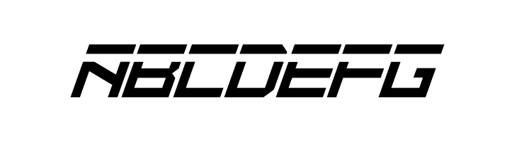 HBM Ridge Sliced  Free Fonts Download