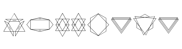 HBM Serenity Symbolism  Free Fonts Download