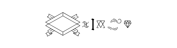 HBM Serenity Symbolism  Free Fonts Download