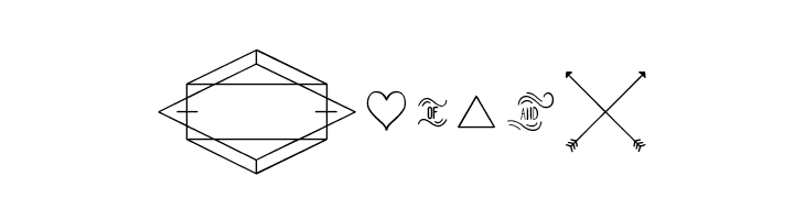 HBM Serenity Symbolism  Free Fonts Download