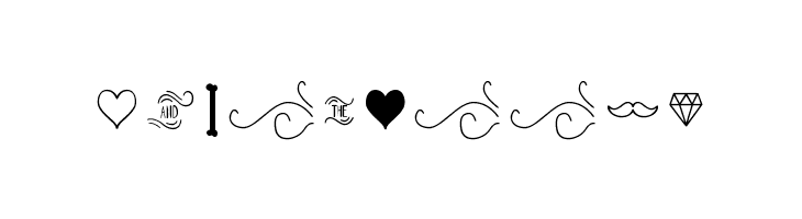 HBM Serenity Symbolism  Free Fonts Download
