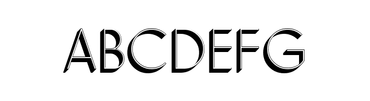 Nanami-3D-Thin  Free Fonts Download