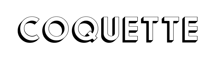 Nanami-3D-Med  Free Fonts Download