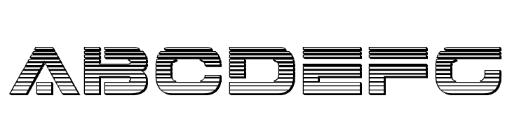 7th Service Chrome  Free Fonts Download
