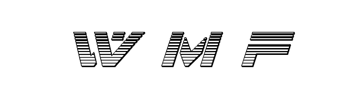 7th Service Chrome Italic  Free Fonts Download