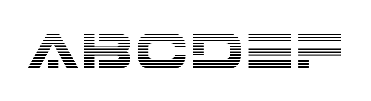 7th Service Gradient  Free Fonts Download