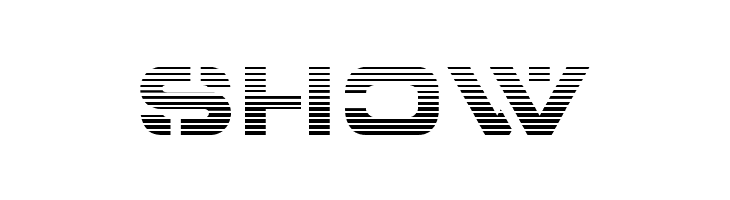 7th Service Gradient  Free Fonts Download