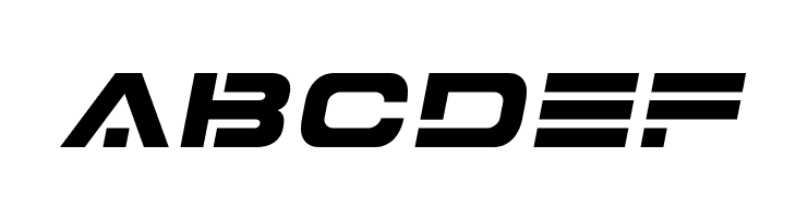 7th Service Semi-Italic  Free Fonts Download