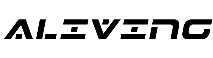 7th Service Semi-Italic  Free Fonts Download