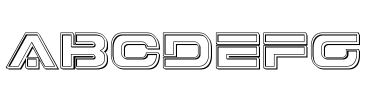 7th Service Engraved  Free Fonts Download