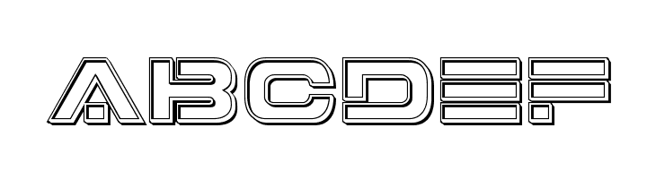 7th Service Engraved  Free Fonts Download