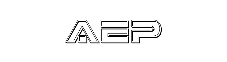 7th Service Engraved  Free Fonts Download