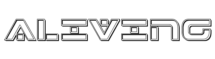 7th Service Engraved  Free Fonts Download