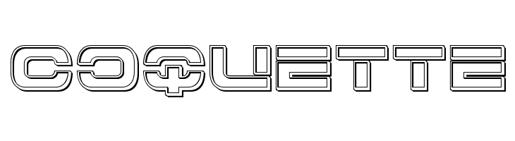 7th Service Engraved  Free Fonts Download