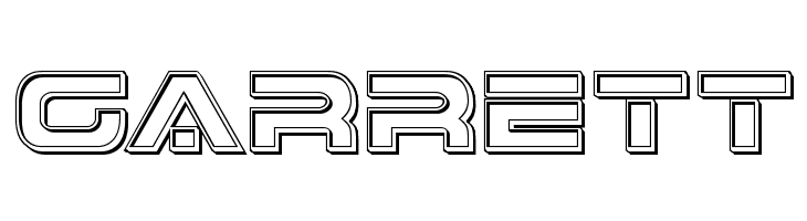 7th Service Engraved  Free Fonts Download