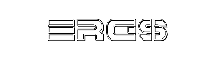 7th Service Engraved  Free Fonts Download