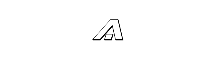 7th Service 3D Italic  Free Fonts Download