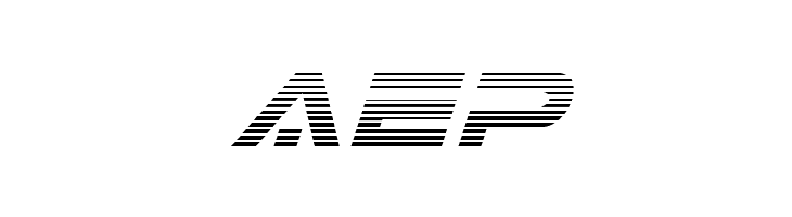7th Service Gradient Italic  Free Fonts Download