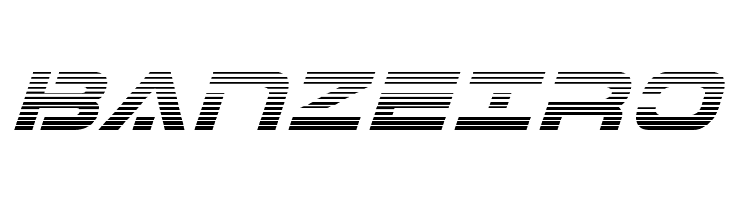 7th Service Gradient Italic  Free Fonts Download