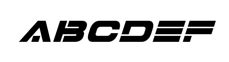 7th Service Bold Italic  Free Fonts Download