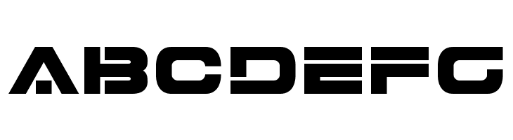 7th Service Bold  Free Fonts Download