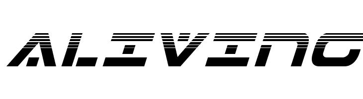 7th Service Halftone Italic  Free Fonts Download