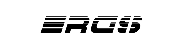 7th Service Halftone Italic  Free Fonts Download