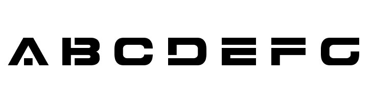 7th Service Title  Free Fonts Download