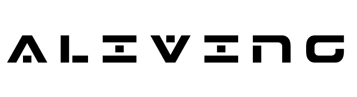 7th Service Title  Free Fonts Download