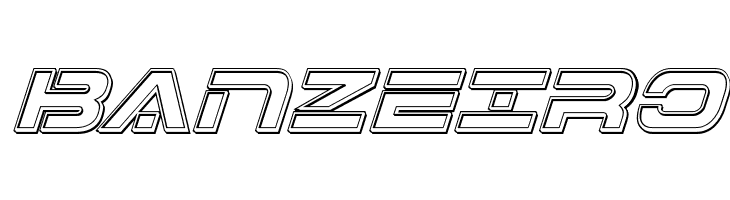 7th Service Engraved Italic  Free Fonts Download