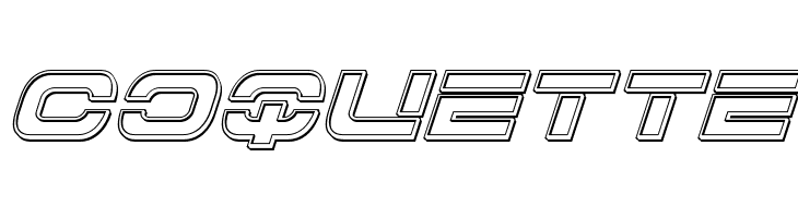 7th Service Engraved Italic  Free Fonts Download