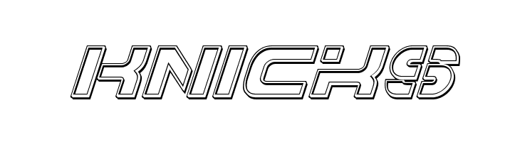 7th Service Engraved Italic  Free Fonts Download