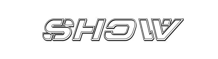 7th Service Engraved Italic  Free Fonts Download