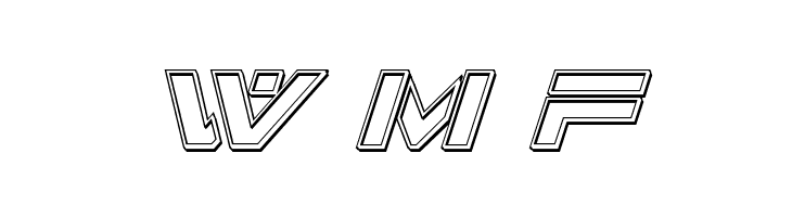7th Service Engraved Italic  Free Fonts Download